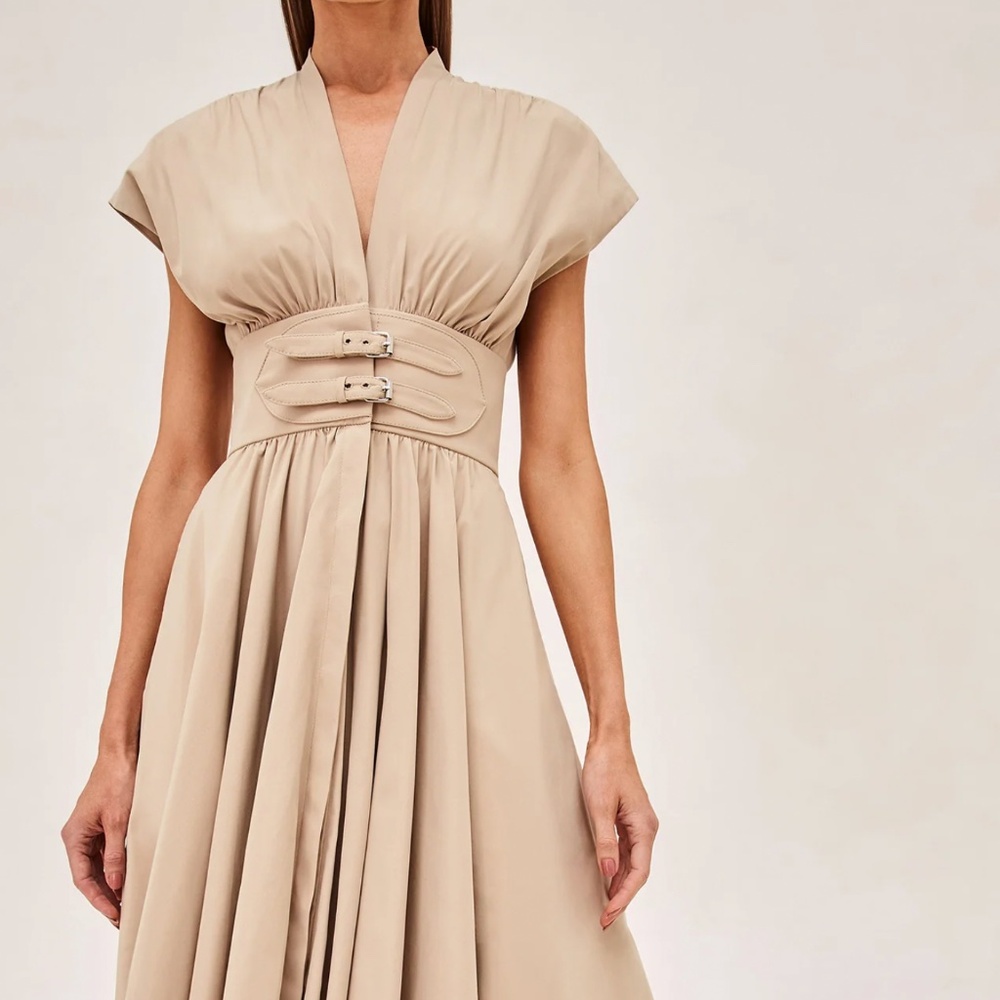 Alexis Bardello Midi Dress - Khaki - Picture 10 of 10